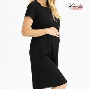 Wholesale Pregnant Women Dresses Short Organic Cotton Blend Fabric |  Alibaba.com