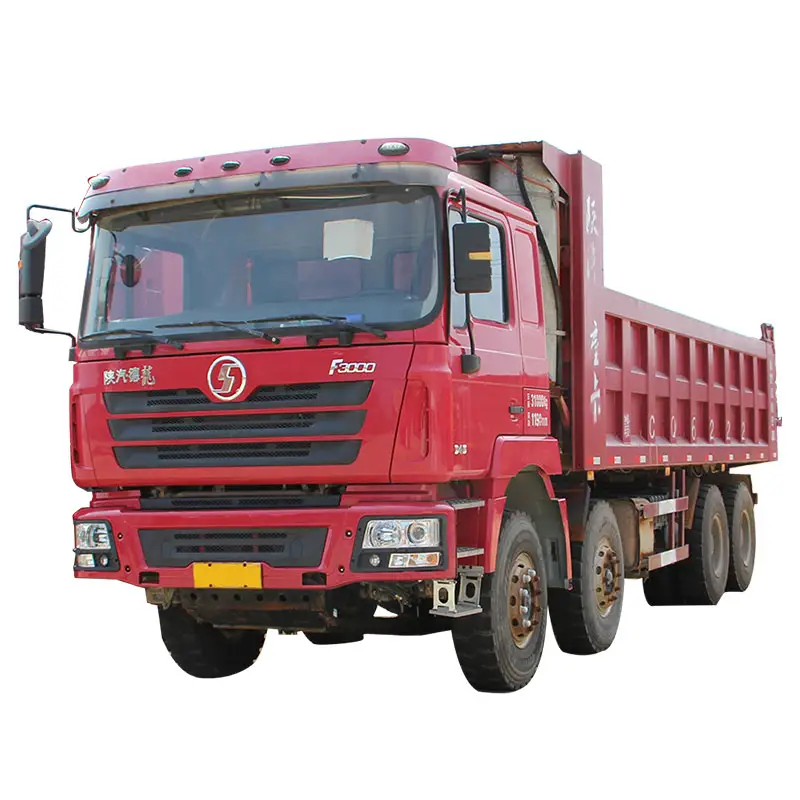 Baru Digunakan Euro 3 Shacman 30T 40T Mining Dump Truck F3000 Tipper Truk 8X4 Situs Damper Tugas Berat Truk Tipper Dijual