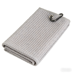Serviettes de golf en microfibre gaufrée, imprimées par transfert, avec des designs personnalisés de haute qualité - Product Image 1