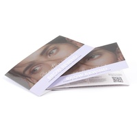 Dépliants papier d'impression personnalisés brochures de produits cosmétiques