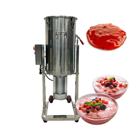 Machine à pulper les fruits et légumes en acier inoxydable 304 de qualité industrielle pour la fabrication de confiture, de purée, le traitement du gingembre, des carottes et des tomates