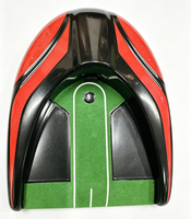Base antidérapante, retour de balles de golf semi-automatique, distributeur de balles de golf en plastique durable, équipement d'entraînement au putting pour enfants