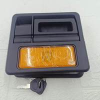 Poignée de verrouillage de porte de compartiment à bagages de bus avec voyant lumineux ambre 181B pour Yutong Kinglong Higer Zhongtong