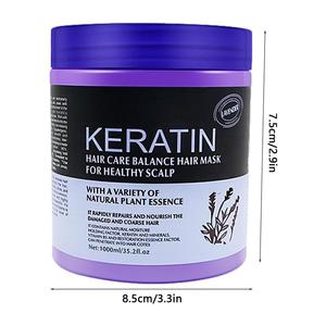 Mascarilla para el cabello con queratina y colágeno OEM, tratamiento de colágeno, reparación hidratante natural, mascarilla acondicionadora para el cabello profunda - Product Image 4