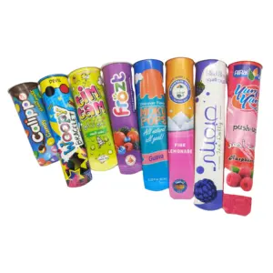 120ml packaged calippo ice cream squeeze paper cup push cup ice cream tube