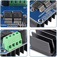 Aismartlink BTS7960 43A H-bridge Double Module de Pilotage de Moteur Haute Puissance/Diy Smart Car Current Diagnostic