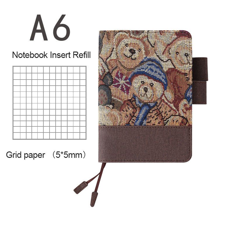 Cuadrícula de oso A6