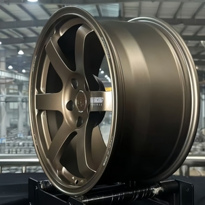 ล้อเหล็กอัลลอยปลอมแปลง6ซี่ล้อสำหรับฮอนด้าแอคคอร์ดล้อทำงาน jdm 120 5X114.3 5x112 <span class=keywords><strong>TE37</strong></span> - Product Image 5