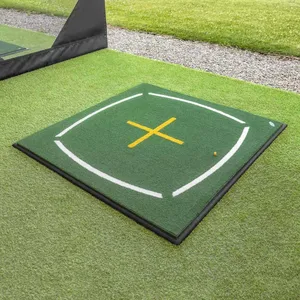 Tapis de golf de haute qualité tapis de golf avec lignes d'alignement