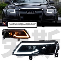 Ensemble de phares DLW pour Audi A6 C6 2005-2011, style Rolls, phares LED, projecteur, DRL, clignotants séquentiels