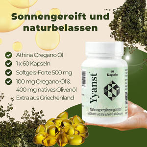 Capsules d'huile d'origan de haute qualité – Complément en gélules pour stimuler l'immunité et favoriser la digestion - Product Image 2