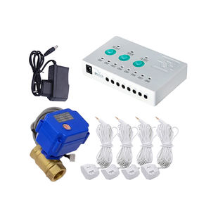 Wasser leck detektor WLD-808 mit 1pc 1/2 "(DN15) Smart Valves 4pc 6-<span class=keywords><strong>M</strong></span> Water Leak Sense Kabel für Smart Home Security Schutz - Product Image 1