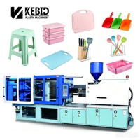 Machine de moulage par injection pour boîtes repas en plastique à compartiments, machine Kebid pour la fabrication de plateaux repas jetables en plastique