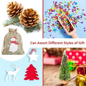 Custom Size Linen Drawstring Storage <strong>Bag</strong> Snowman Animal Series <strong>Jute</strong> Canvas Folding Gift <strong>Bag</strong> Christmas <strong>Old</strong> Man Shopping <strong>Bags</strong> - Product Image 3