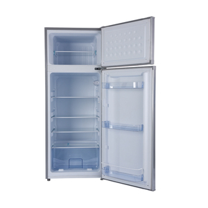 Large Capacity 218 Liter 12/24V Solar Powered Top Freezer Bottom Fridge Cold Function Upright <b>Refrigerator</b> with Solar System - Product Image 3
