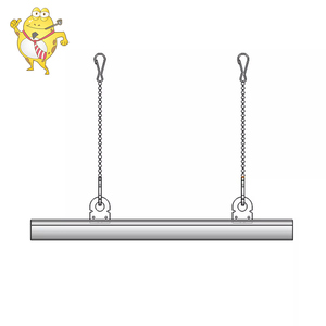 LAOHAMA Bán Hàng Trực Tiếp Từ Nhà Máy 50CM Giá Treo Biểu Ngữ Áp Phích Nhựa PVC Trưng Bày Siêu Thị Cho Trần Nhà - Product Image 5