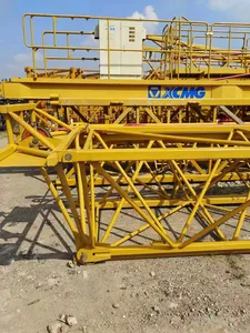 Second-hand Tower Crane China 8 Ton 6015-8 Construction Flat-Top Tower Crane For Sale In Uae Supply