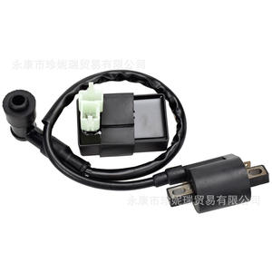 หม้อแปลงไฟฟ้าแรงสูง ZhenNirui สำหรับ CG125 250CC อะไหล่รถมอเตอร์ไซค์วิบาก พลาสติกสีดำ - Product Image 4