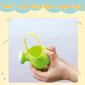 Baignoire interactive pour bébé de 1 à 3 ans mois Jouet de bain doux pour nouveau-né Jouet d'apprentissage sensoriel amusant pour filles - Product Image 4