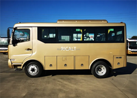 Nouveau Dongfeng 4X4 Manuel 10-19 Places Autobus de tourisme Diesel Expédition Tout-terrain Mini-bus Camping-car
