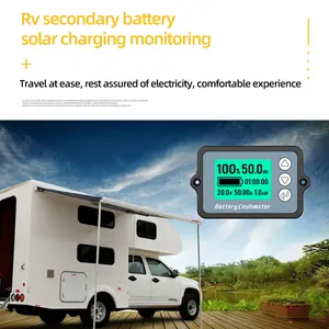 DC8-80V 50A Batterij Coulombmeter TK15 Professionele Precisie Batterij Tester Monitor Voor E Bike Batterij Capaciteit Indicator