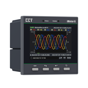 Monitor de Calidad de Energía Trifásico CET IMeter 6, Clase 0.2S, Pantalla LCD a Color Industrial, Ethernet, para Aplicaciones BACnet/IP - Product Image 5
