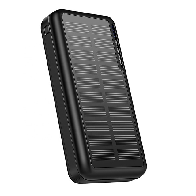 Multi-Purpose Portable Waterproof High Capacity Solar Power Bank with Micro USB Input Li-Polymer Battery 10000-30000mAh