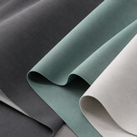 Tissu en cuir PU suédé de haute qualité, résistant à l'eau, aux taches, à l'abrasion et aux déchirures, toucher doux, durable pour les intérieurs automobiles