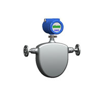 Medidor de Flujo Másico Coriolis LONNMETER de Acero Inoxidable 316, Precisión de 0.15% FS, Conexión de Brida, 0~100000 M/h, para Gas/Líquido