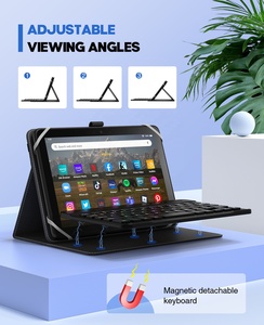 <span class=keywords><strong>MoKo</strong></span> Béquille en cuir PU durable et bien conçue Étui universel pour tablette Étui pour clavier pour tablettes Samsung <span class=keywords><strong>iPad</strong></span> 7 8 pouces - Product Image 5