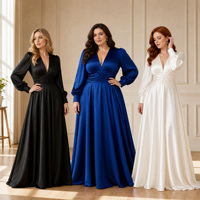 Robes de soirée élégantes en tulle superposées, couleur beige, épaules dénudées, taille plus, pour femmes rondes, YEZEYE