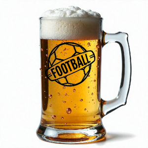 Gobelet en verre borosilicate écologique avec un design créatif personnalisé de <span class=keywords><strong>football</strong></span> mondial pour la manipulation de la bière et du vin - Product Image 5