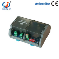 Modul Relay LoRa 4-Kanal RS485 Huaqingjun Daya Tinggi 50A Relay Komunikasi RS485 Modul Nirkabel Dual-mode untuk Otomasi