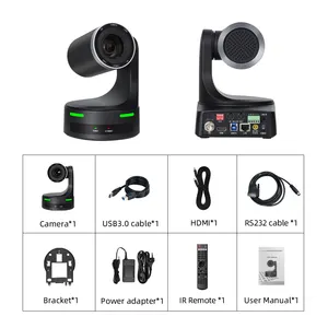 2023 JJTS 20x USB3.0 SDI IP HDMI Video conference cepat auto fokus hd mi lan kamera konferensi video