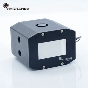 Máy tính nước mát bồn chứa kim loại đầy đủ nước tank LCD gương kép với cảm giác nhiệt độ. GQSX-P2 - Product Image 3