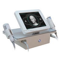 Máquina Portátil de Microdermoabrasión de Alta Frecuencia Dorada con Martillo de Hielo, Máquina Antienvejecimiento para Suavizar y Reafirmar el Rostro