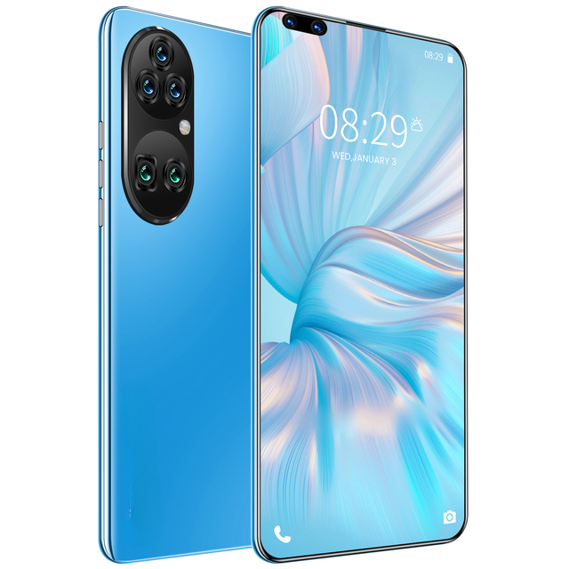 New P60 Pro 7.8inch 10-core 16gb+512gb 4k HD Positioning System Navigation 5g Android Smartphone 40+48MP Game Phone