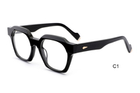 RH5002 Montures de lunettes en acétate en gros, faites à la main, épaisses, en acétate de cellulose, pour lunettes optiques