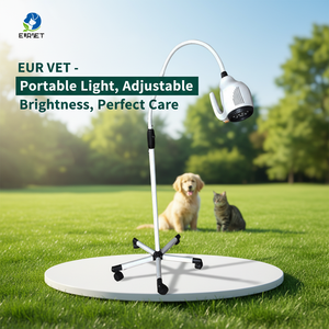 Lampe d'<span class=keywords><strong>examen</strong></span> vétérinaire portable EUR VET 7x3W LED, 80000lx, luminosité réglable, intensité variable, 5500K, 50000h, pour clinique vétérinaire - Product Image 1