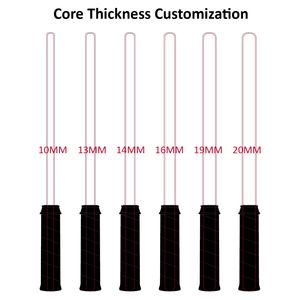 Pagaie de pickleball personnalisable à bord thermoformé certifié USAPA 3K/18K/T700 équipement de sport à noyau en nid d'abeille en fibre de carbone brute - Product Image 5