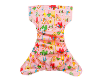 Couches-culottes d'apprentissage pour bébé de 1 à 3 ans, réutilisables, à double rangée de boutons-pression, avec doublure en tissu suédé, ajustables