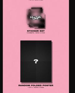 P.N.K Photo Zine Accordion Lyrics Book Disc Random Photo Cards Polaroid Card Pop Music Album for Adults - Product Image 3