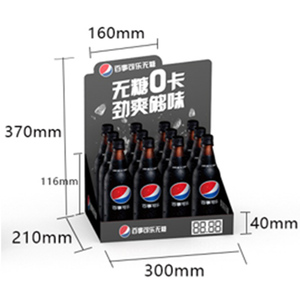 ที่กำหนดเองป๊อปเบียร์ร้านค้าปลีกเครื่องดื่มตารางผลิตภัณฑ์หน่วยแสดงผลยืนกระดาษแข็งลูกฟูกลูกอมเครื่องดื่มเคาน์เตอร์ชั้นวางจอแสดงผล - Product Image 4