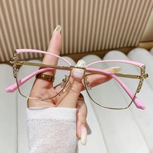 <span class=keywords><strong>SKYWAY</strong></span>, gafas ópticas antiluz azul para mujer, monturas rosas sólidas y grises, lentes con patrón de animales, gafas de sol fotocromáticas para lectura - Product Image 1