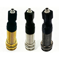 Prise jack d'extrémité de guitare en métal EQ-B12T 2,5 mm pour micro de guitare acoustique, folk, classique, 3 couleurs