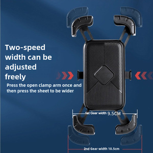 Bisiklet telefon tutucu kap su geçirmez elektrikli bisiklet telefon standı hücre mobil parantez kask motosiklet cep telefonu telefon tutucu - Product Image 3
