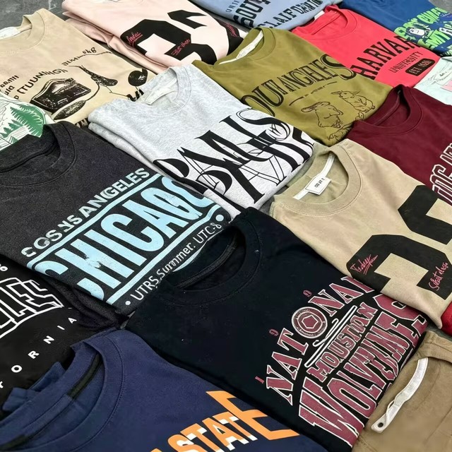 3.5 Dollars Model FYK239 Shirts Size Free Africa Big Man Cotton Round Neck Short Sleeve Plus Size Men's T-Shirts With Prints