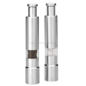 <span class=keywords><strong>Amazon</strong></span> proveedor pulgar tipo de prensa manual <span class=keywords><strong>Mini</strong></span> sal molinillo de pimienta y molino una mano <span class=keywords><strong>Mini</strong></span> <span class=keywords><strong>amoladora</strong></span> de la especia - Product Image 1