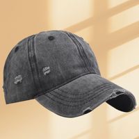 Gorra de Béisbol Desgastada con Protección Solar para Exteriores, Logotipo Personalizado Bordado e Impreso; Gorra Estilo Vintage para las Cuatro Estaciones
