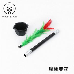 Baguette magique transformable en plante fleurie, accessoire pour tours de magie, 23x1.3 - Product Image 5